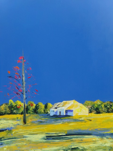 Janis H. Sanders | Maple Sun | Oil on Panel | 30" X 24" | Sold