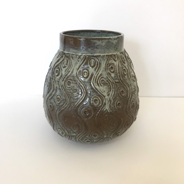 Richard Winslow | Medium Vase | Ceramic | 8.5" X 8" | $125