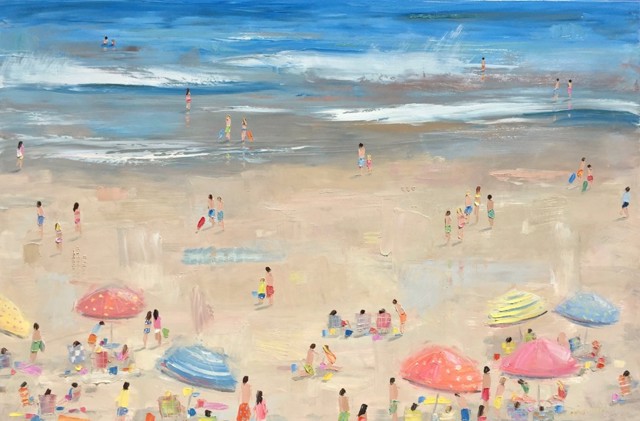  | Why Must Summer Ever End | Oil on Canvas | 48" X 72" | Sold
