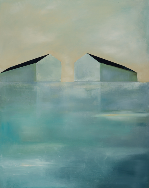 Ingunn Milla Joergensen | Oceanside #1 | Oil on Canvas | 30" X 24" | Sold