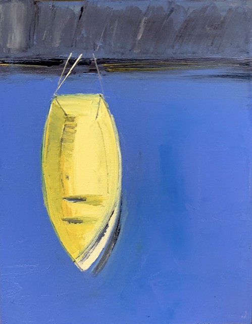 Janis H. Sanders | Wharf | Oil on Canvas | 14" X 11" | $675.00