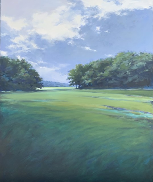 Margaret Gerding | Marshall Point Road | Oil on Canvas | 48" X 40" | $9,500
