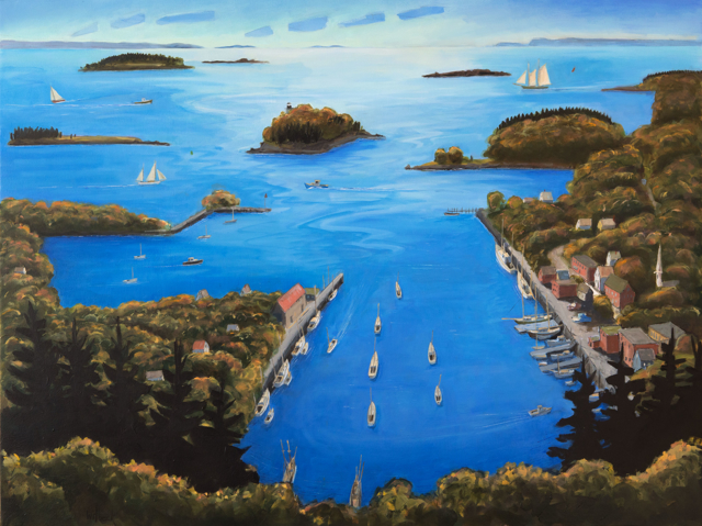 David Witbeck | Bayview | Oil on Panel | 36" X 48" | $11,700