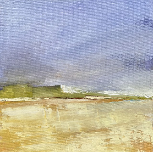Claire Bigbee | The Ogunquit Dunes | Oil on Canvas | 12" X 12" | Sold