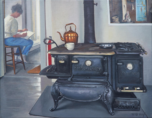 William B. Hoyt | Boston Beauty | Oil on Linen Mounted on Panel | 11" X 14" | $2,400.00
