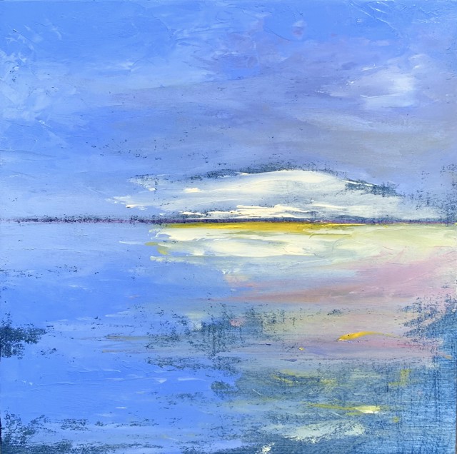 Janis H. Sanders | Sketches of Maine I | Oil on Panel | 16" X 16" | $1,200