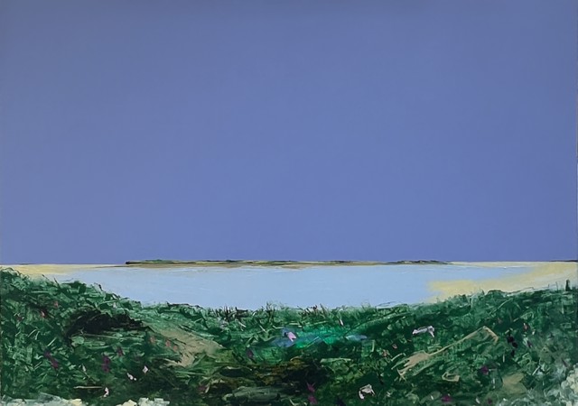 Janis H. Sanders | Sea of Roses | Oil on Panel | 22" X 30" | $2,800