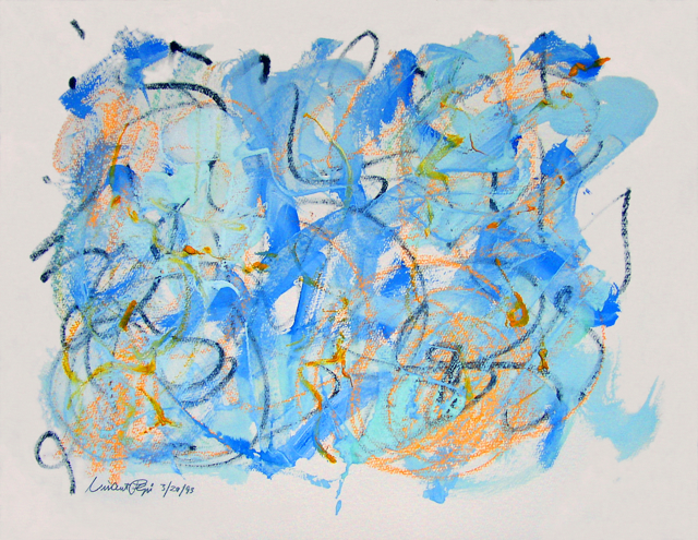 A Mixed Media artwork, by Vincent Pepi, titled 1151A, dated 1990