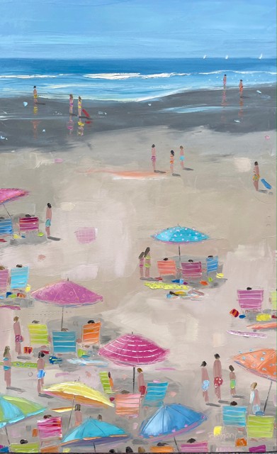 Bethany Harper Williams | Saturday Sun | Oil on Canvas | 48" X 30" | $3,850