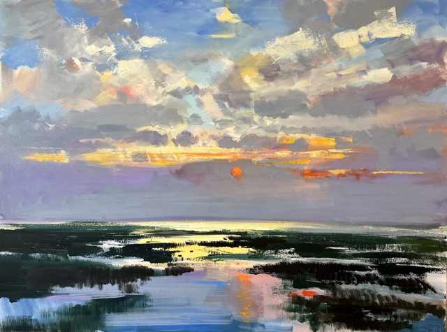 Craig Mooney | Lavender Haze | Oil on Canvas | 36" X 48" | $8,200