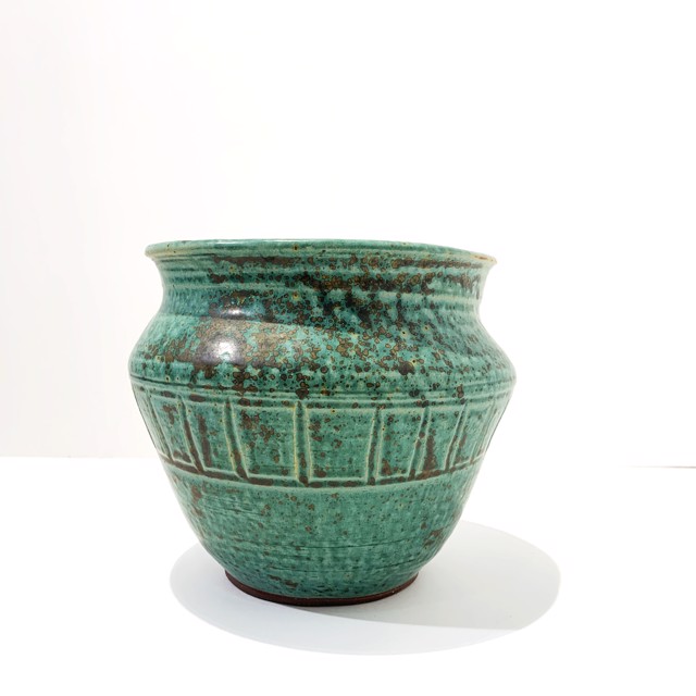 Richard Winslow | Jade Pot | Ceramic | 6.5" X 7.5" | $90