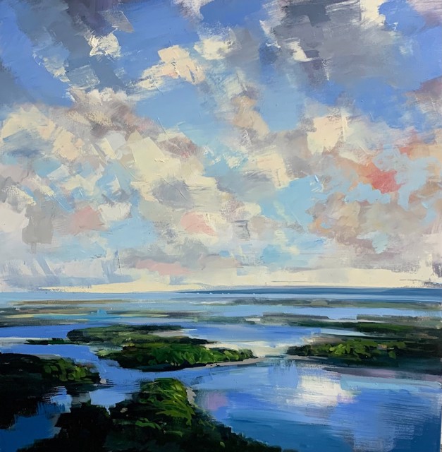 Craig Mooney | Earth to Sea | Oil on Canvas | 46" X 46" | $9,000