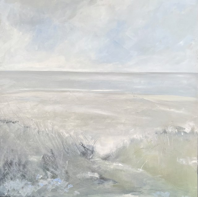 Ingunn Milla Joergensen | Sun Bleached #1 | Oil on Canvas | 36" X 36" | $3,700