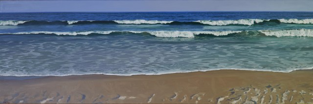 William B. Hoyt | Castles Made of Sand | Oil on Canvas | 24" X 72" | $18,000