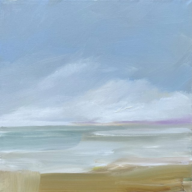 Ingunn Milla Joergensen | Sunrise Sketch #1 | Oil on Canvas | 12" X 12" | $800