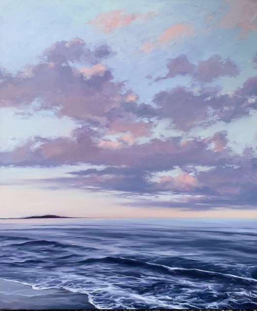 Margaret Gerding | Timber Island | Oil on Canvas | 48" X 40" | Sold
