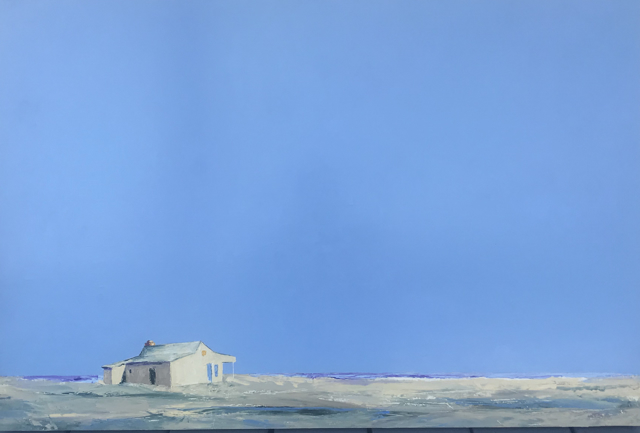 Janis H. Sanders | Beach Sky | Oil | 24" X 36" | Sold