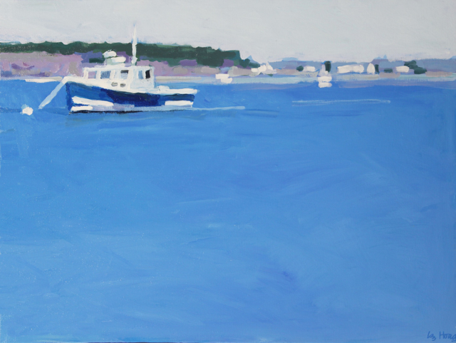 Liz Hoag | Off Ferry Beach | Acrylic | 18" X 24" | Sold