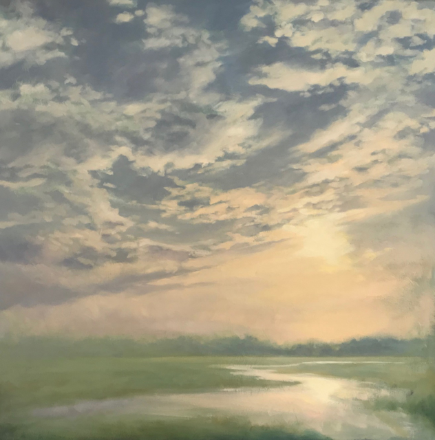 Margaret Gerding | Gentle Beginnings | Oil on Canvas | 36" X 36" | Sold