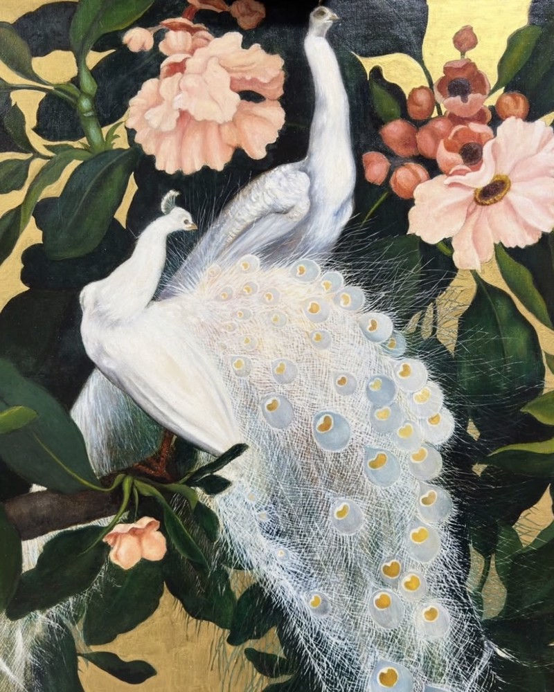 Painting by Jessie Arms Botke