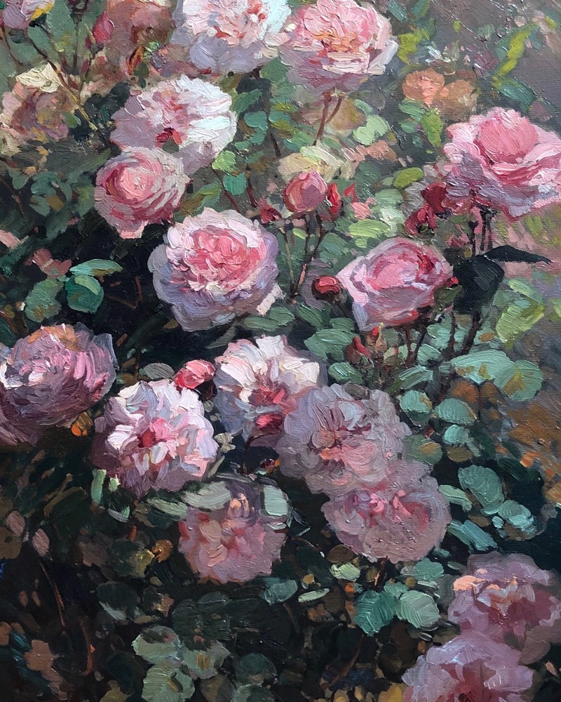 Painting by Franz A. Bischoff