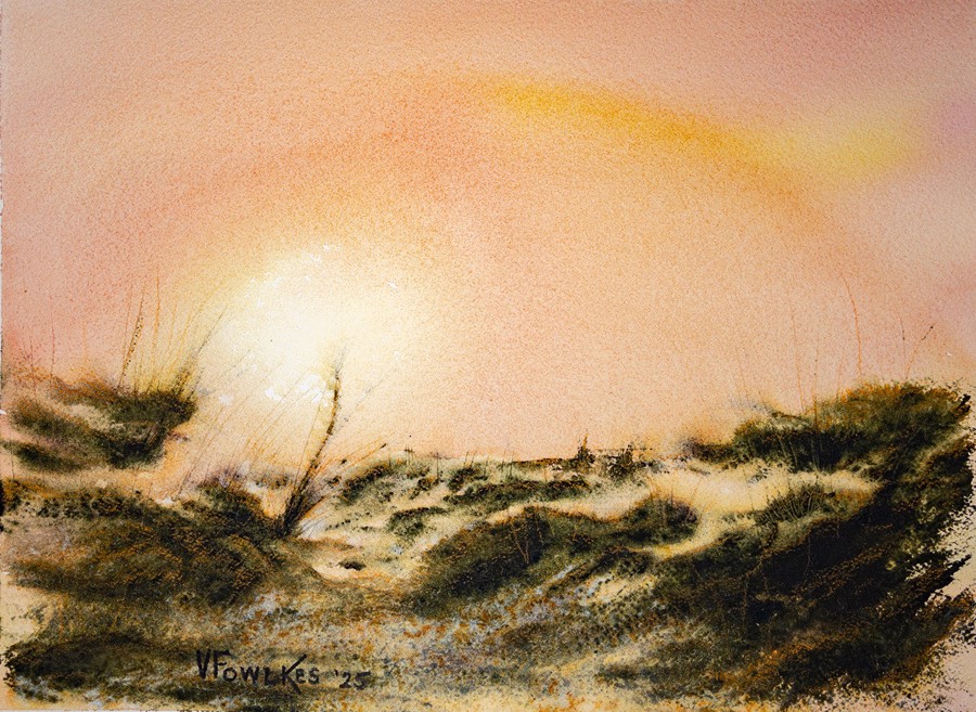 Day's End in the Grassy Dunes V