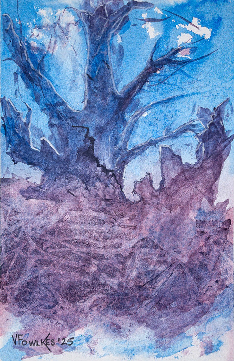 Creation Myth X : The Birth of Trees from Stone