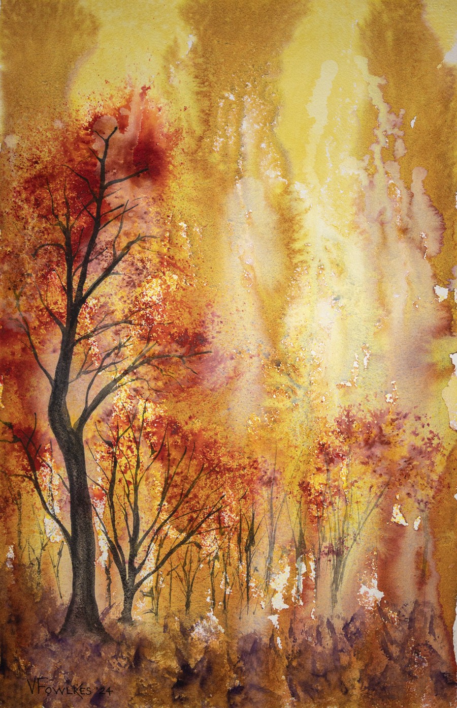 The Flames of Fall (sold)
