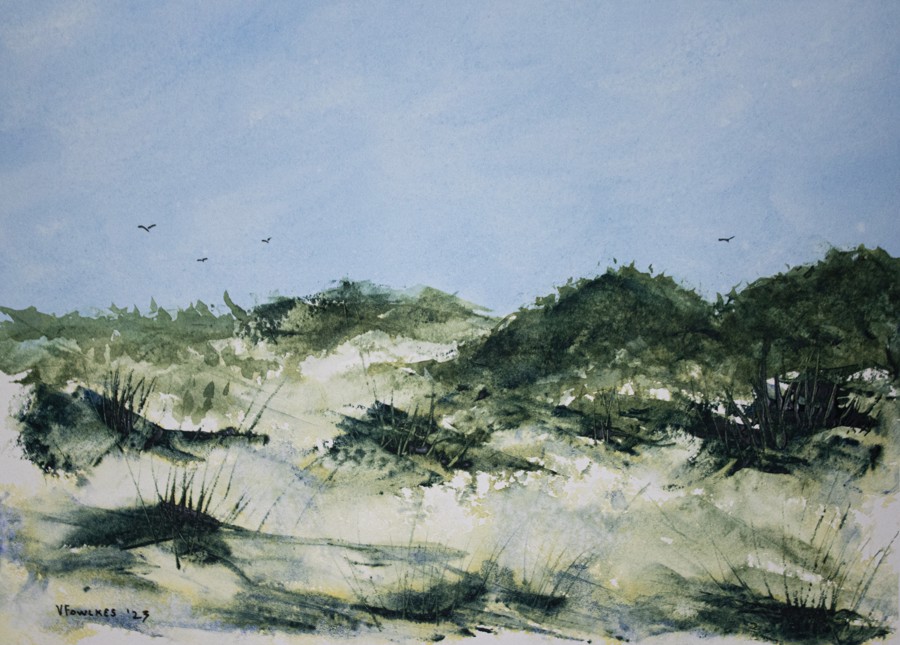 Behind the Grassy Dunes III