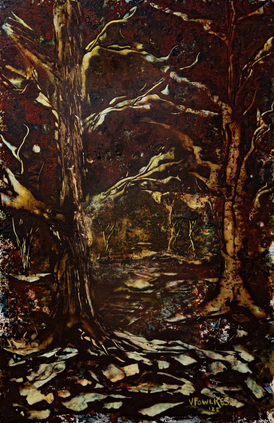 I Found Myself in a Darkened Wood II (sold)