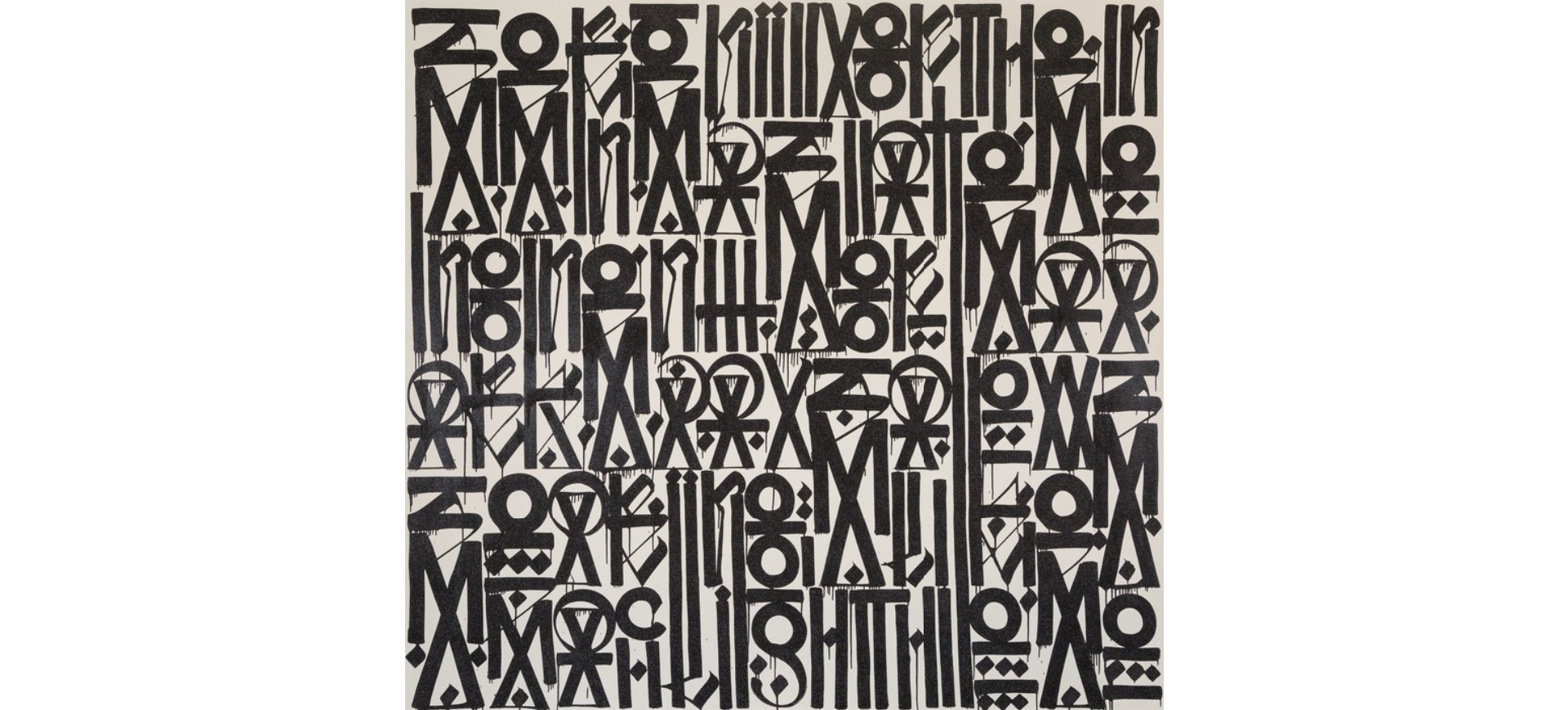 RETNA Signature X Louis Vuitton Graffiti Hieroglyphic Collection Piece by  LA Street SS13 Art – MISLUX