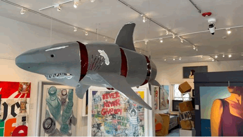 Robot Shark - Jaws by Sergi Cadenas