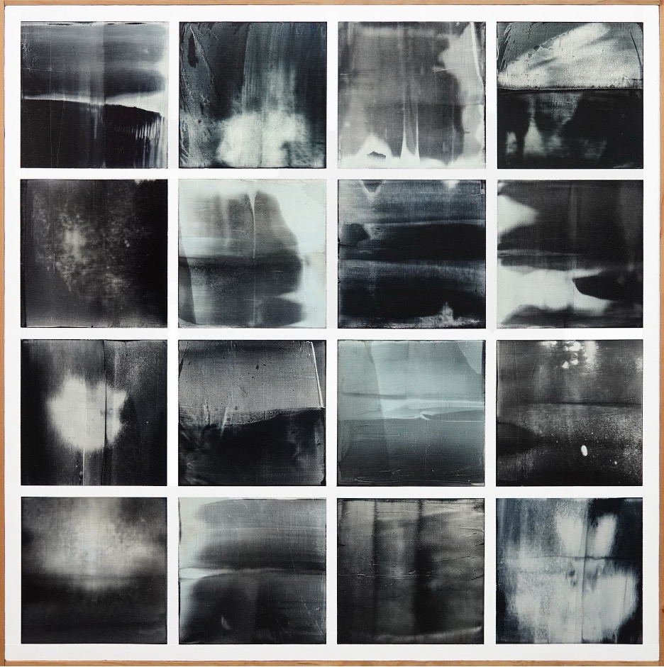 untitled(sixteen abstracts in black and white)